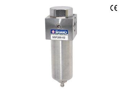 1/4" SSF200 STAINLESS STEEL SUS316 MINIATURE FILTER by SHAKO