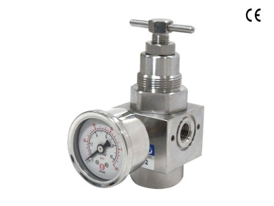 1/4" SSR200 STAINLESS STEEL MINIATURE REGULATOR by SHAKO